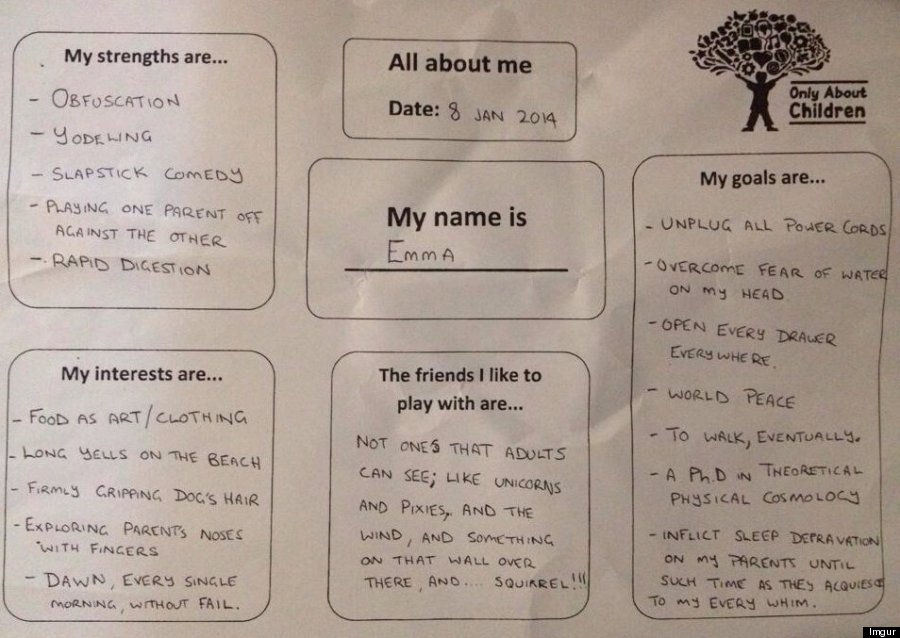 Dad Answers Day Care's Questionnaire For His 11-Month Old With The Right Amount Of Sarcasm O-PARENTS-900