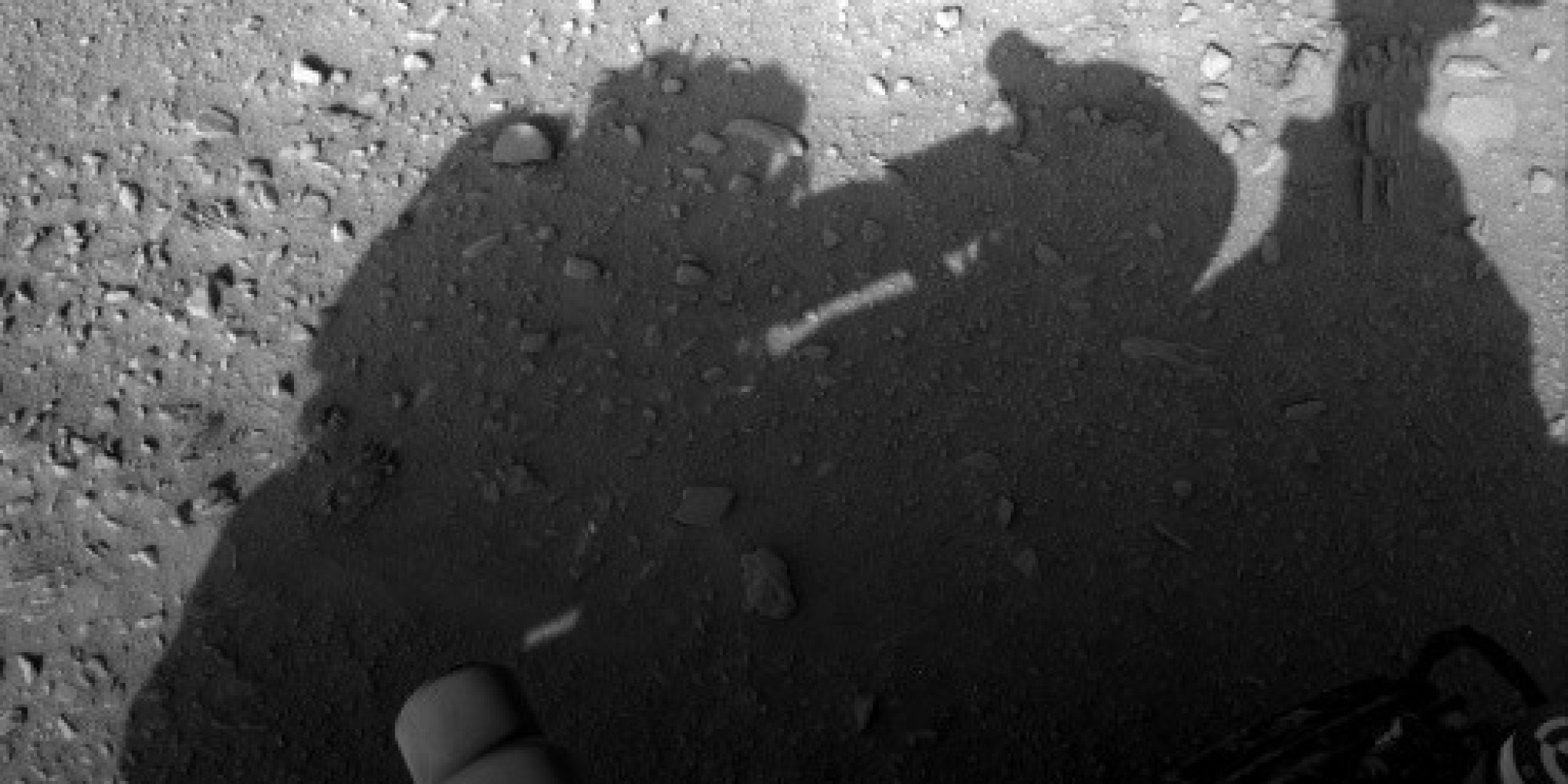 Mars Rover Photo Shows Human Shadow Or Maybe It Doesn T