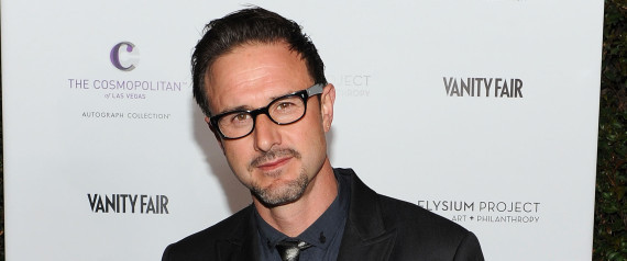 david arquette. David Arquette In Head-On Car