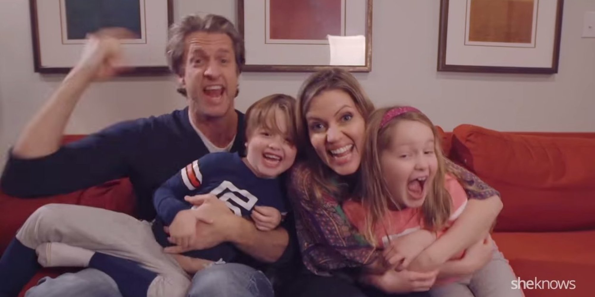 Holderness Family Shows What Super Bowl Sunday Is Like When You Have