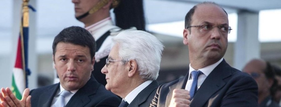 renzi alfano mattarella