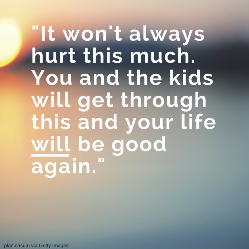 20 Little But Powerful Reminders That Life Goes On After Divorce | HuffPost