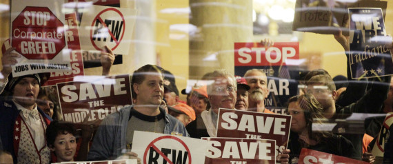Indiana Union Protests