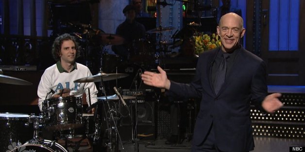 J.K. Simmons Channels 'Whiplash,' Yells At 'SNL' Cast In Drum-Off