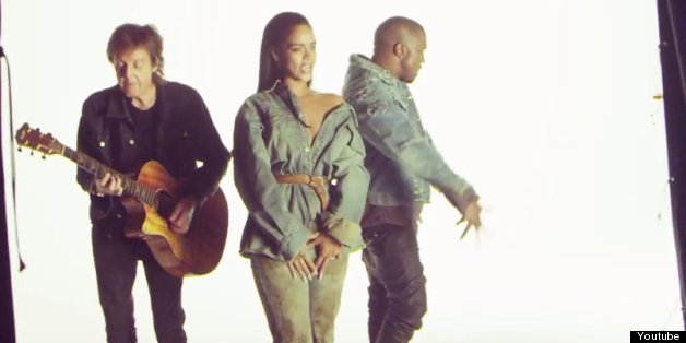 Here's Your First Look At The 'FourFiveSeconds' Music Video