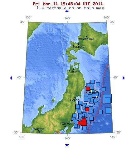 earthquake in japan map. earthquake in japan map. japan earthquake map.