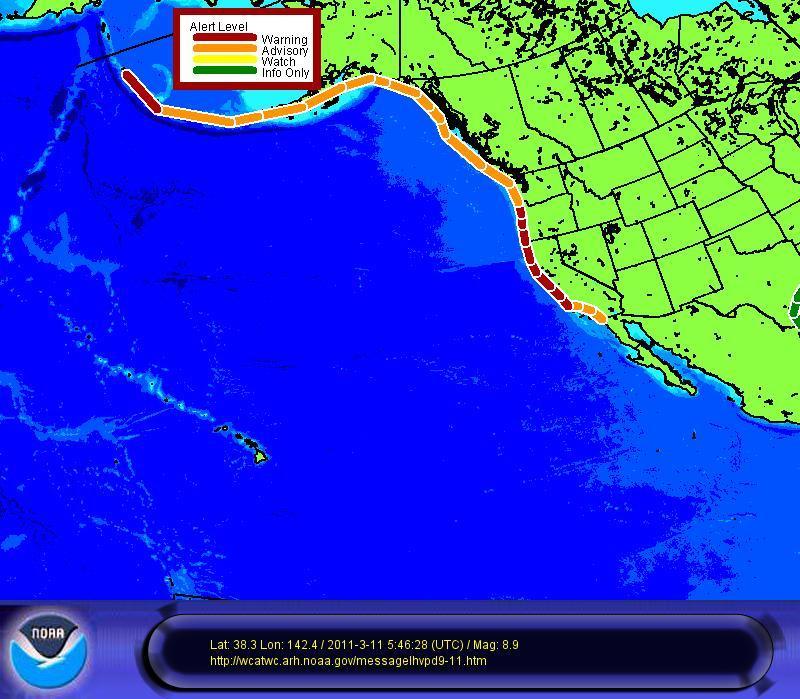 California+earthquake+map+2011