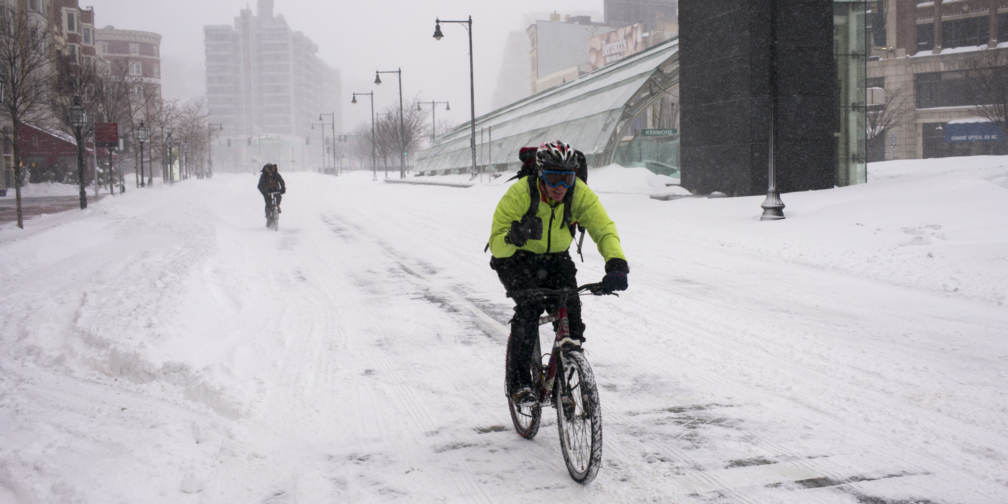 winter cycling