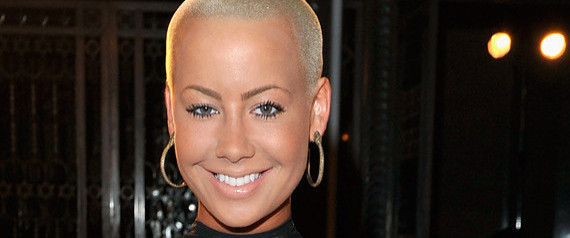 amber rose fat photos. Amber Rose Wears A Very Short
