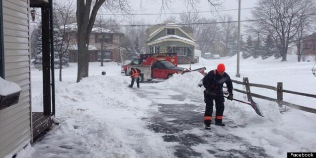 Firefighters Return To Finish Shoveling Heart Attack Victim's Driveway, Launch #ShovelItForward Movement
