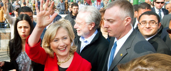 Clinton Egypt Tahrir Square