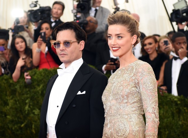 Amber Heard et Johnny Depp se sont mariés à Los Angeles