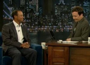 Tiger Woods Jimmy Fallon
