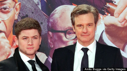 Actors Colin Firth & Taron Egerton LIVE