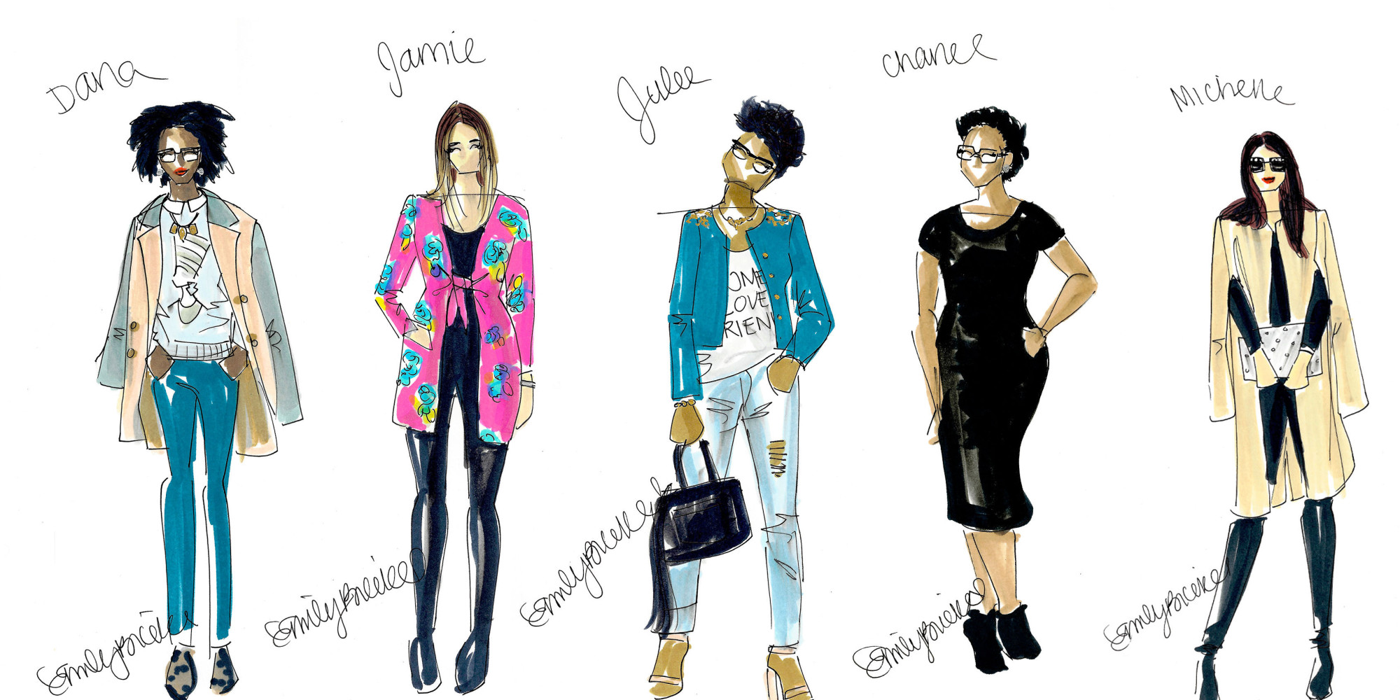 Chic Sketch Fashion App Will Turn Your Photos Into Custom Fashion