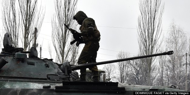 Rebels Make New Push In Ukraine On The Eve Of Peace Talks