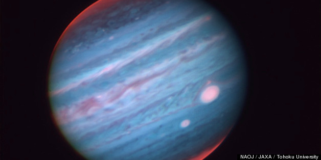 Great Red Spot Shines Pink In Observatory's New Photo