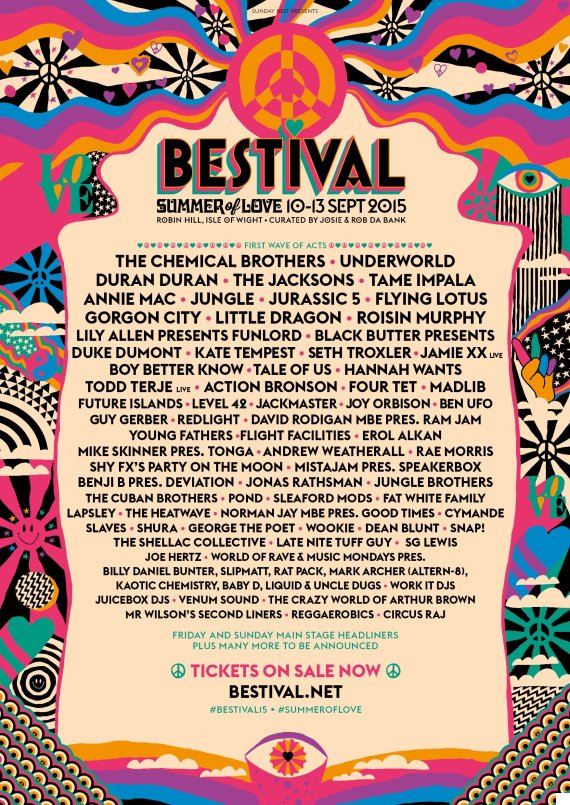 bestival line up