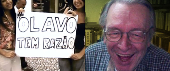 Resultado de imagem para olavo de carvalho direita