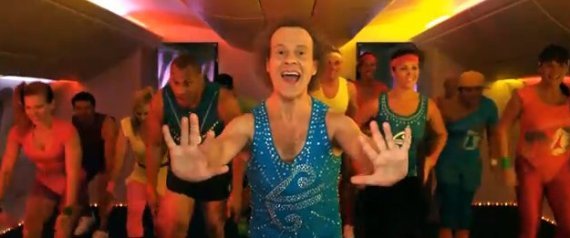 Richard Simmons Air New Zealand