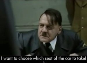 Hitler Reacts