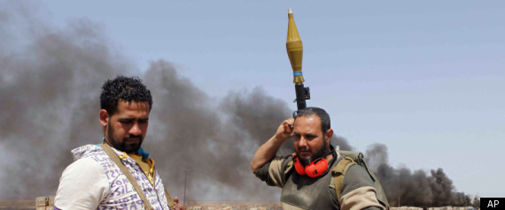Libya Rebels Gaddafi Hometown