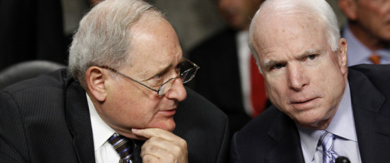 john mccain and obama. John Mccain Carl Levin Obama