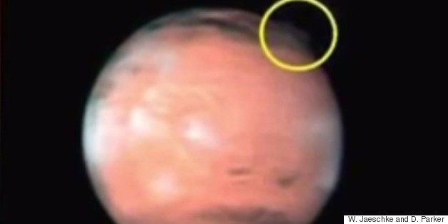 Mysterious Cloud Spotted On Mars