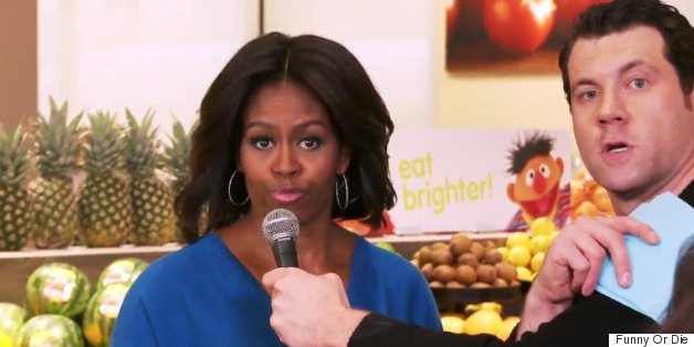 Michelle Obama Gets The 'Billy On The Street' Treatment