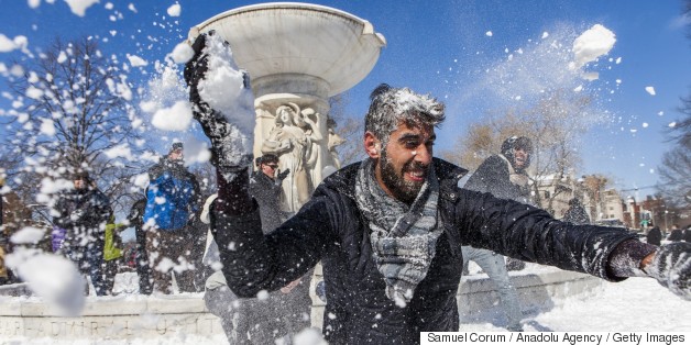 When Life Gives You Snow, Throw It At Hundreds Of Your Pals