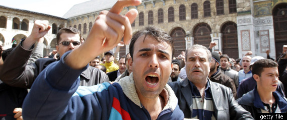 Syria Protests Mosque