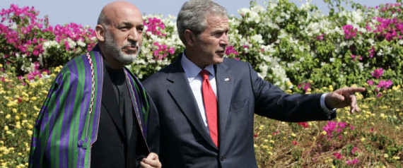 Bush Karzai