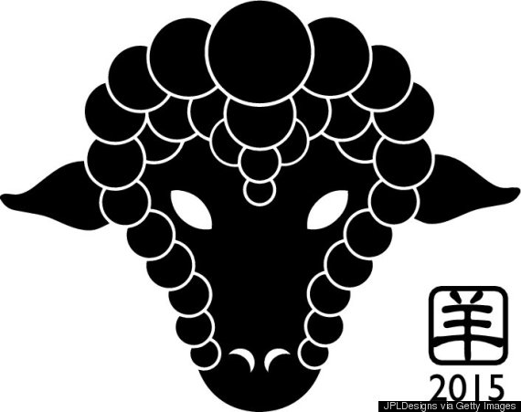 chinese new year sheep pattern