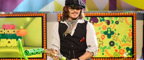 johnny depp kids choice awards 2011. Kids Choice Awards 2011