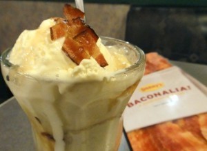 Dennys Bacon Sundae