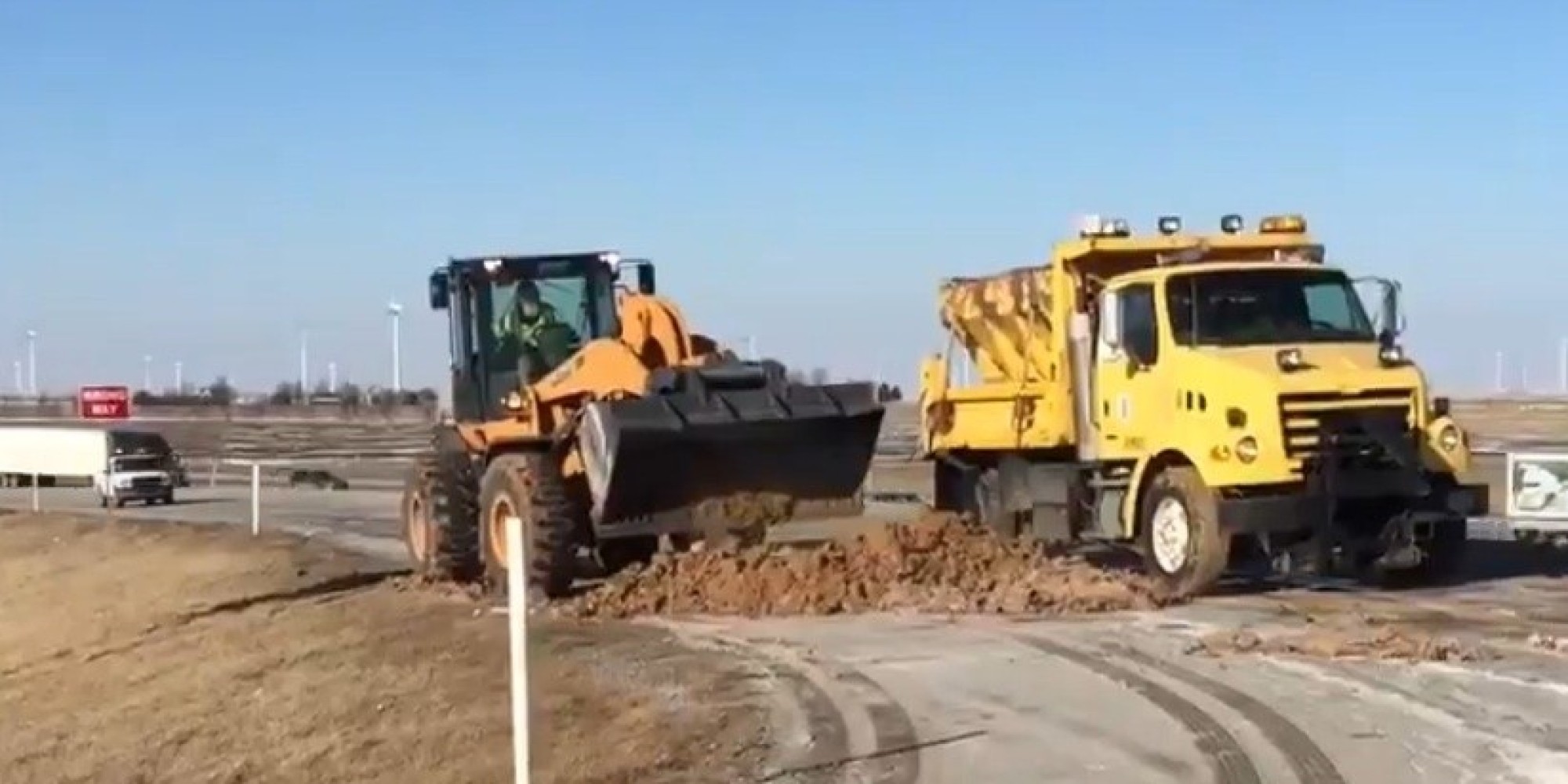 Massive Poop Spill Shuts Down Highway Exit In Indiana HuffPost