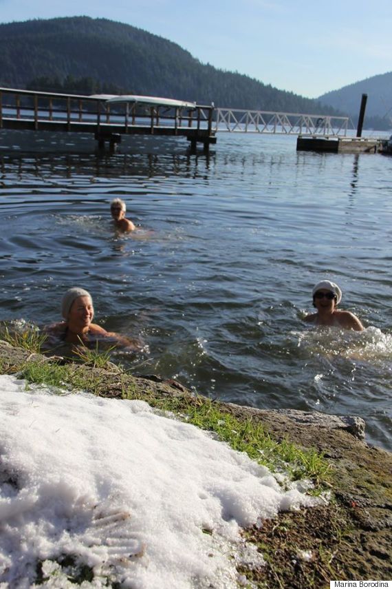 cold water swimming