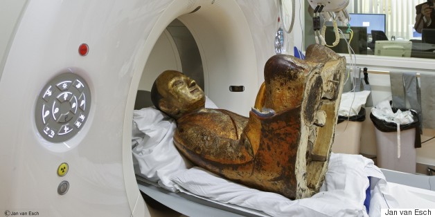 Scan Reveals Big Surprise Inside Ancient Statue