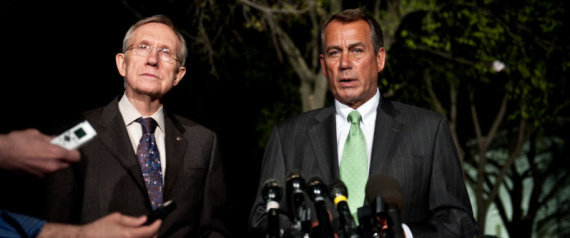 John Boehner Harry Reid Obama Meeting