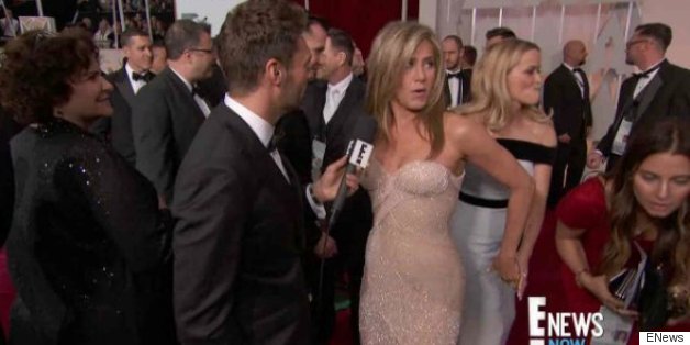 This Might Be The Cheekiest Red Carpet Moment