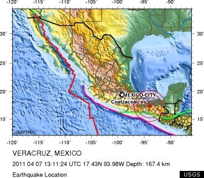 Mexico Earthquake MAP: Intensity & Impacted Locations  HuffPost