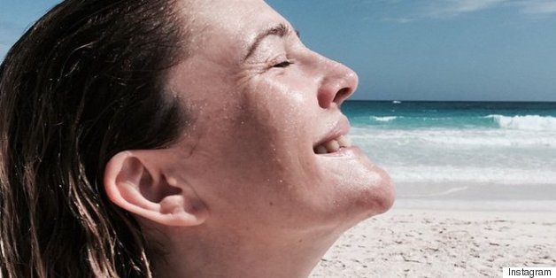 Drew Barrymore Goes Makeup-Free On Her 40th Birthday