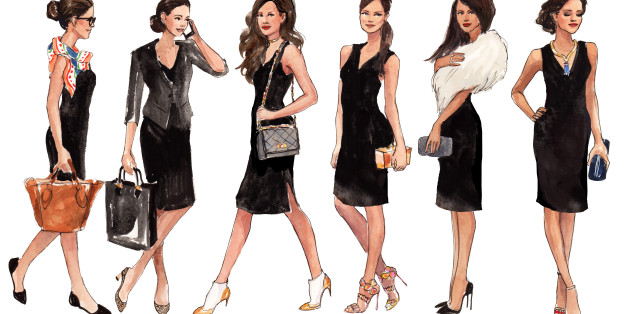 This Black Tie Dress Will Take You From The Boardroom To The ...