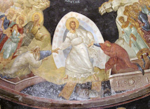 An Eastern depiction of the Resurrection