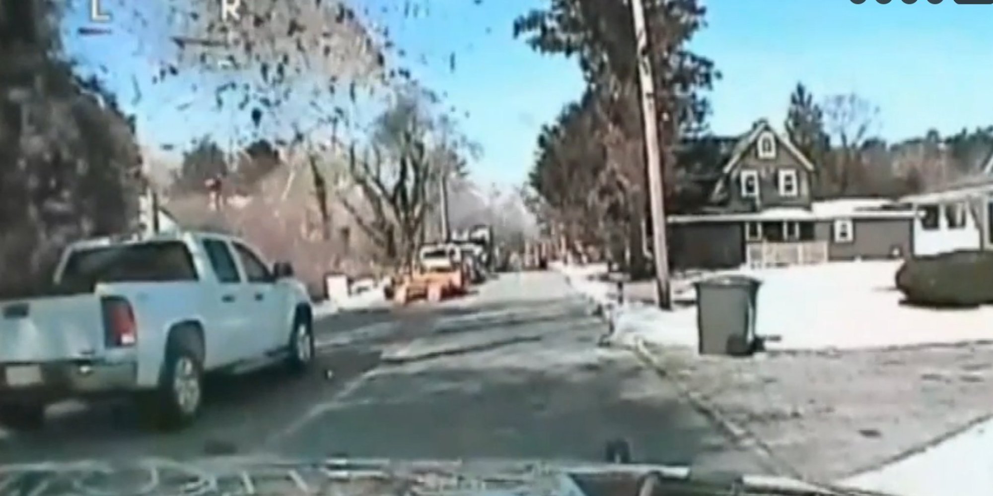 House Explosion Caught On Police Dashcam In New Jersey 