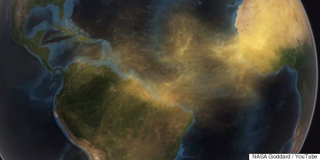 How The World's Largest Hot Desert Fertilizes The Amazon