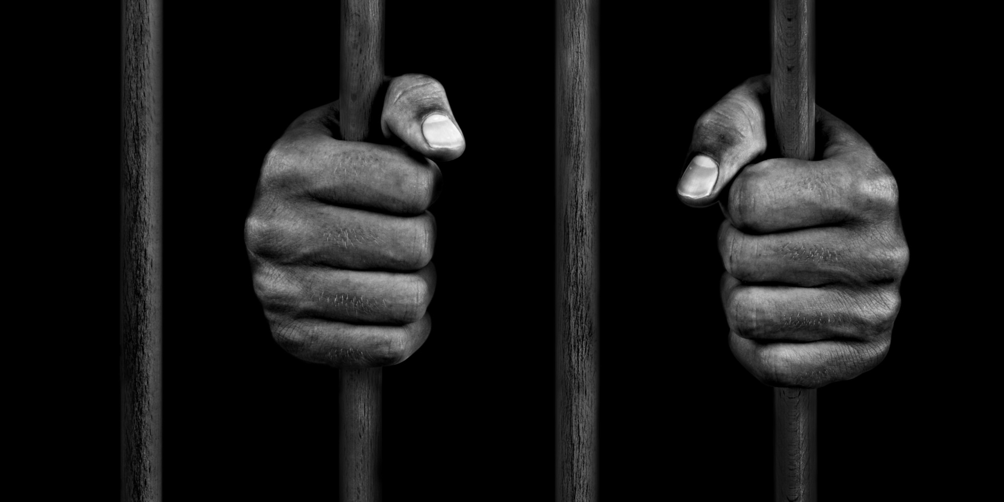 prisoner locked up behind xanax bars