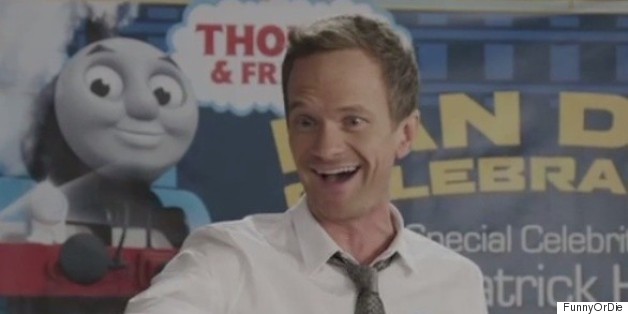 Neil Patrick Harris Loses His Mind Over Thomas The Tank Engine