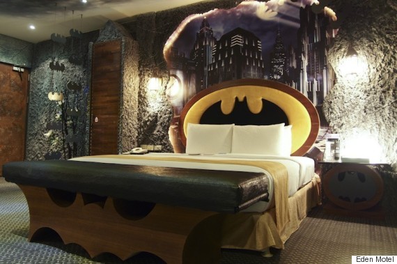 eden motel batcave room suite batman gotham