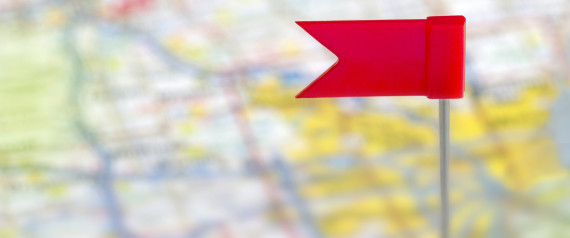 MAP WITH PIN